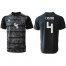 Mexico #4 Castro Black Soccer Country Jersey
