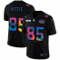 San Francisco 49ers #85 George Kittle Mens Nike Multi-Color Black 2020 NFL Crucial Catch Vapor Untouchable Limited Jersey