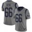 Nike Los Angeles Rams #66 Austin Blythe Gray Mens Stitched NFL Limited Inverted Legend Jersey