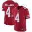 Nike San Francisco 49ers #4 Nick Mullens Red Team Color Youth Stitched NFL Vapor Untouchable Limited Jersey