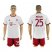 Bayern Munchen #25 Muller Sec Away Soccer Club Jersey