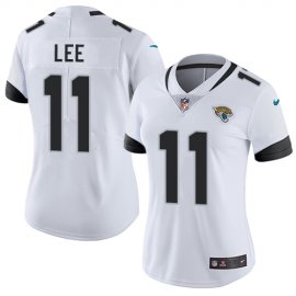 Nike Jacksonville Jaguars #11 Marqise Lee White Womens Stitched NFL Vapor Untouchable Limited Jersey