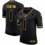New England New England Patriots #1 Cam Newton Mens Nike 2020 Salute To Service Golden Limited NFL Jersey Black