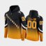 Adidas Penguins Custom 2021-22 Alternate NHL Hoodie – Black Gold Gradient
