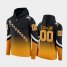 Adidas Penguins Custom 2021-22 Alternate NHL Hoodie – Black Gold Gradient