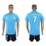 Marseille #7 Ocampos Away Soccer Club Jersey