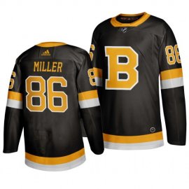 Adidas Boston Bruins #86 Kevan Miller Black 2019-20 Authentic Third Stitched NHL Jersey