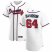 Atlanta Braves #64 Tucker Davidson Mens Nike White Home 2020 Authentic Player MLB Jersey