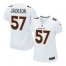 Nike Denver Broncos #57 Tom Jackson White Womens Stitched NFL Game Event Jersey