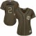 Minnesota Twins #2 Luis Arraez Green Salute to Service Womens Stitched MLB Jersey