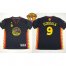Warriors #9 Andre Iguodala Black Slate Chinese New Year The Finals Patch Stitched NBA Jersey