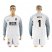 Atletico Madrid #1 Moya White Goalkeeper Long Sleeves Soccer Club Jersey