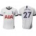 Tottenham Hotspur #27 Lukaks White Home Soccer Club Jersey