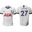 Tottenham Hotspur #27 Lukaks White Home Soccer Club Jersey