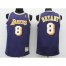 Los Angeles Lakers 8 Bryant Purple Swingman Jerseys Cheap