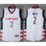 Washington Wizards #2 John Wall New White Home Stitched NBA Jersey