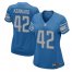 Nike Detroit Lions #42 Devon Kennard Light Blue Team Color Womens Stitched NFL Elite Jersey