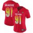Nike Jacksonville Jaguars #91 Yannick Ngakoue Red Womens Stitched NFL Limited AFC 2018 Pro Bowl Jersey