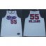 Sacramento Kings 55 Jason Williams White Throwback NBA Jersey Cheap