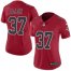 Nike Atlanta Falcons #37 Ricardo Allen Red Womens Stitched NFL Limited Rush Jersey