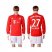 Bayern Munchen #27 Alaba Home Long Sleeves Soccer Club Jersey