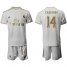 Real Madrid #14 Casemiro White Home Soccer Club Jersey