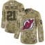 Adidas New Jersey Devils #21 Kyle Palmieri Camo Authentic Stitched NHL Jersey