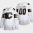 Calgary Flames Custom Mens Adidas White Golden Edition Limited Stitched NHL Jersey
