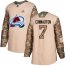 Adidas Colorado Avalanche #7 Kevin Connauton Camo Authentic 2017 Veterans Day Stitched Youth NHL Jersey