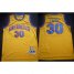Golden State Warriors 30 Stephen Curry Throwback Hardwood Classics Revolution 30 Swingman Yellow NBA Jerseys Cheap