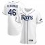 Tampa Bay Rays #46 Jose Alvarado Mens Nike White Home 2020 World Series Bound Authentic Player MLB Jersey