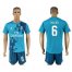 Real Madrid #6 Nacho Sec Away Soccer Club Jersey