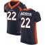Nike Denver Broncos #22 C.J. Anderson Navy Blue Alternate Mens Stitched NFL Vapor Untouchable Elite Jersey