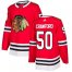 Adidas Chicago Blackhawks #50 Corey Crawford Red Home Authentic Stitched NHL Jersey