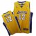 Los Angeles Lakers Brown yellow jerseys Cheap