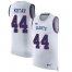 Nike New York Giants #44 Doug Kotar White Mens Stitched NFL Limited Rush Tank Top Jersey
