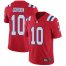 Nike New England Patriots #10 Josh Gordon Red Alternate Mens Stitched NFL Vapor Untouchable Limited Jersey