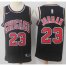 Mens Nike Chicago Bulls #23 Michael Jordan Black NBA Swingman Statement Edition Jersey
