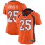 Nike Denver Broncos #25 Melvin Gordon III Orange Team Color Womens Stitched NFL Vapor Untouchable Limited Jersey