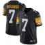 Nike Pittsburgh Steelers #7 Ben Roethlisberger Black Alternate Mens Stitched NFL Vapor Untouchable Limited Jersey