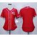 Cincinnati Reds Blank Red Alternate Cool Base Womens Stitched MLB Jersey