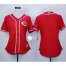 Cincinnati Reds Blank Red Alternate Cool Base Womens Stitched MLB Jersey