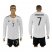 Germany #7 Schweinsteiger White Home Long Sleeves Soccer Country Jersey