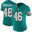 Nike Miami Dolphins #46 Noah Igbinoghene Aqua Green Alternate Womens Stitched NFL Vapor Untouchable Limited Jersey