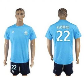 Marseille #22 Batshuayi Away Soccer Club Jersey