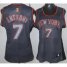 Cheap Women New York Knicks 7 Carmelo Anthony Black Rhythm Fashion Revolution 30 Swingman NBA Jerseys