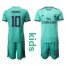 Real Madrid #10 Modric Third Kid Soccer Club Jersey