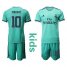Real Madrid #10 Modric Third Kid Soccer Club Jersey