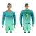 Barcelona #2 Douglas Sec Away Long Sleeves Soccer Club Jersey