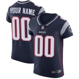 Nike New England Patriots Customized Navy Blue Team Color Stitched Vapor Untouchable Elite Mens NFL Jersey
